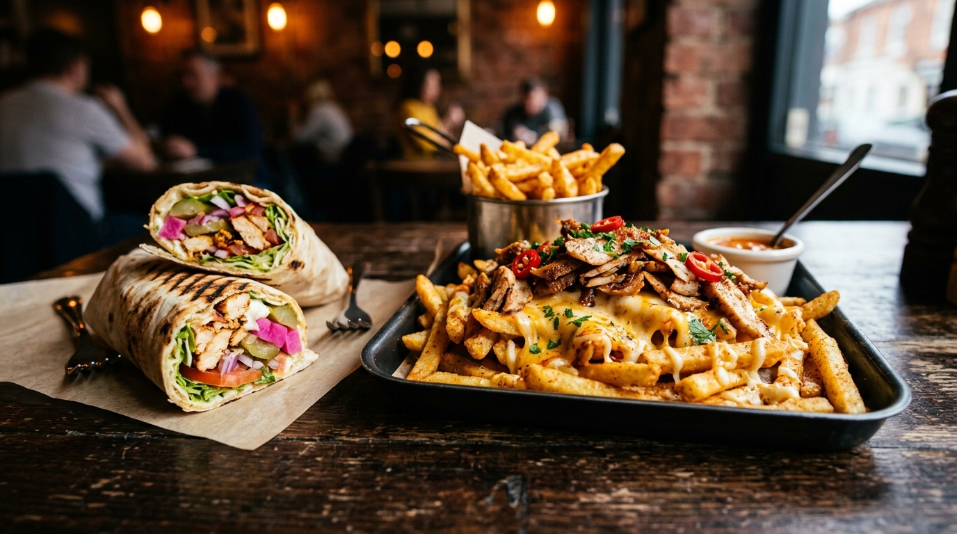 Loaded Fries & Doner Combo Loaded Fries & Doner Combo